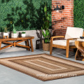 polypropylene baided woven indoor outdoor area rug